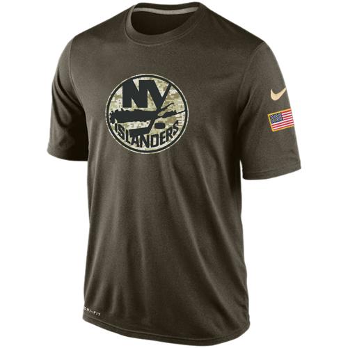 Men's New York Islanders Salute To Service Nike Dri-FIT T-Shirt
